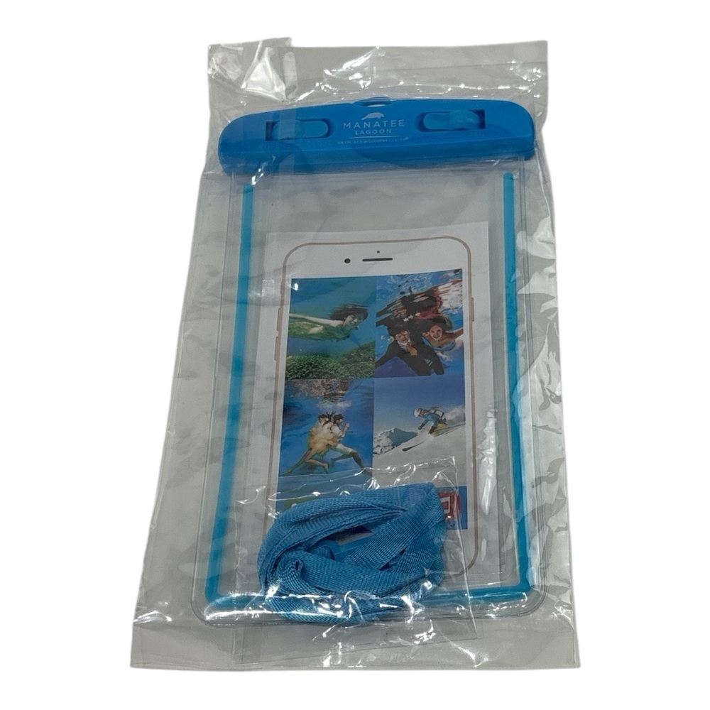 Blue Waterproof Phone Case